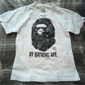BAPE SPACE CAMO TEE ( RARE )